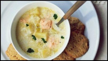 Уха из форели по-фински