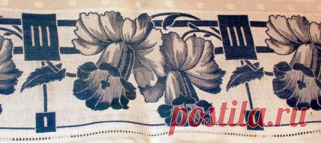 Текстильные орнаменты стиля модерн в России