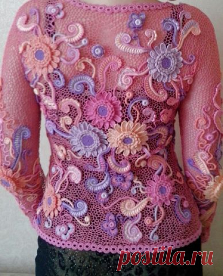 Магия - Ирландское кружево и Фриформ Вязание
Наталья Ртищева (Данюкова)