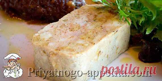 Куриный паштет с орехами