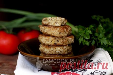 Котлеты из консервов сардины с рисом и картошкой, рецепт с фото