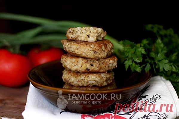 Котлеты из консервов сардины с рисом и картошкой, рецепт с фото