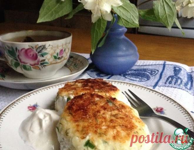 Сырники с зеленью и сыром – кулинарный рецепт