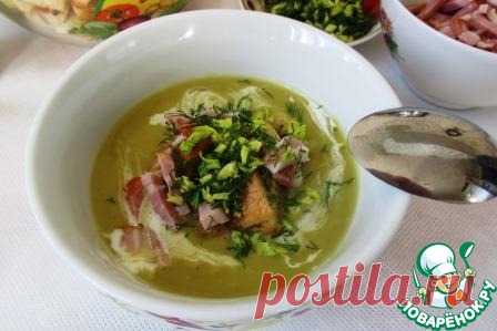 Лондонский суп из колотого зеленого гороха Кулинарный рецепт