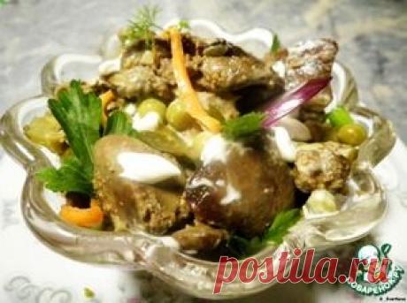 Салат "Печенка и K" - кулинарный рецепт