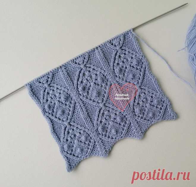 Новые красивые узоры в вашу копилочку, с хорошими схемами и описанием | Вязание с Paradosik_Handmade | Дзен
