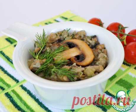 Постная запеканка из грибов и риса от послушницы Ачаирского монастыря - кулинарный рецепт