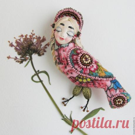 Брошки Сирин (подборка)