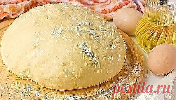 Тесто "Как пух"! Быстрое прекрасное тесто для любой выпечки!