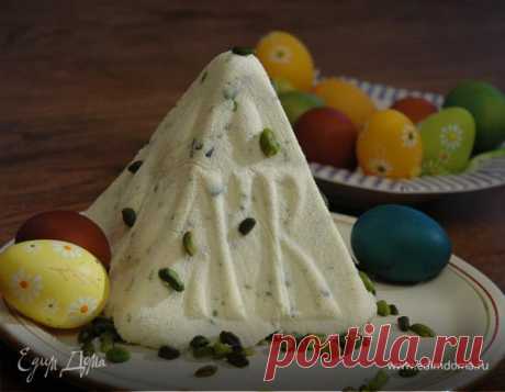Пасха с фисташками, тальята с руколой, куличи от Юлии Высоцкой Теплый салат с руколой и говядиной, пасха с фисташками, тальята с руколой