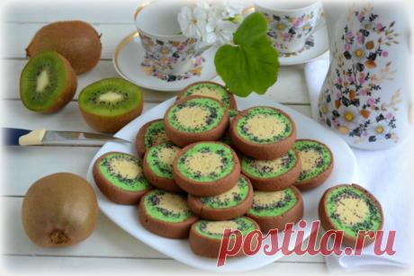 Печенье «Киви» - пошаговый рецепт с фото - как приготовить, ингредиенты, состав, время приготовления - Леди Mail.Ru