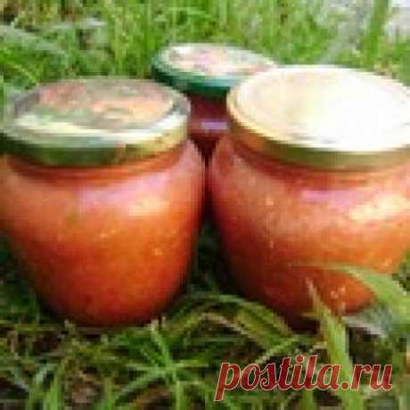 Аджика сырая "Полет в космос" Кулинарный рецепт
