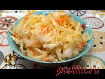 Квашеная капуста хрустящая и сочная,только капуста,соль,морковь!Предлагаю вам рецепт квашения капусты,классический, удачный,который получается!