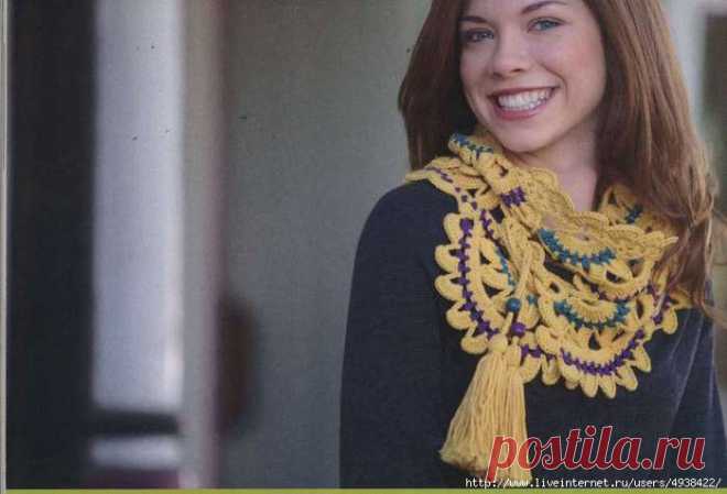 Шарфик к весне.
