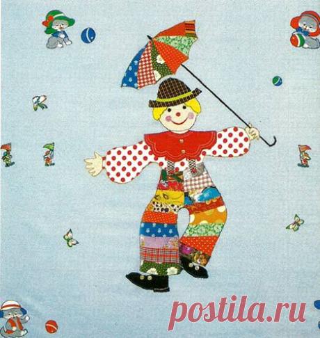 @ Лоскутная аппликация – детский коврик из лоскутов | МОЙ МИЛЫЙ ДОМ – идеи рукоделия, вязание, декорирование интерьеров