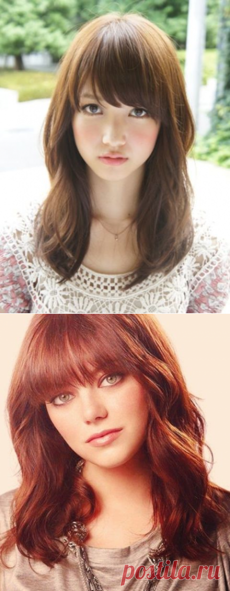 How To Style Medium Length With Bangs