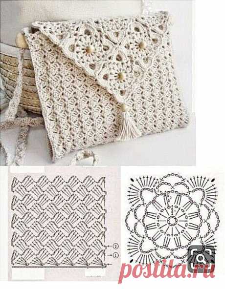 Bolso pequeño de punto