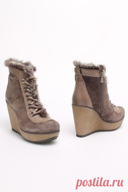 Купить Ботинки SM SHOESMARKET 2-1073-33-53 КОРИЧНЕВЫЙ со скидкой в интернет-магазине kupivip.ru - распродажа