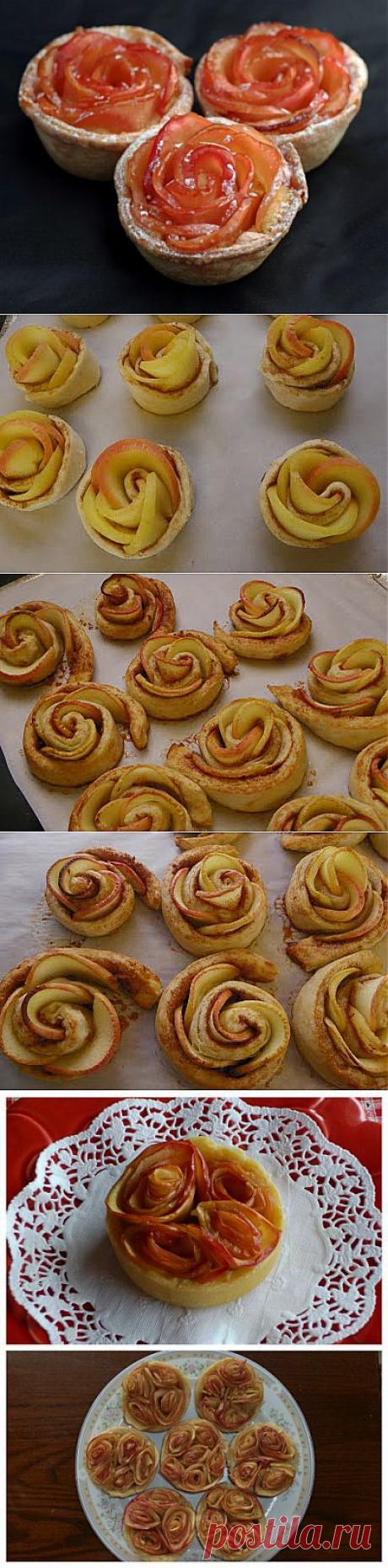 Булочки с корицей — яблочный вариант | Четыре вкуса