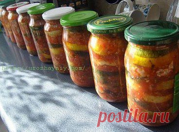 Как приготовить на зиму сатэ из кабачков - http://urozhayniy.com/sate-iz-kabachkov-ot-natali-karpushenkovoy/