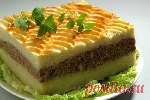 Картофельная запеканка: рецепт как в детском саду