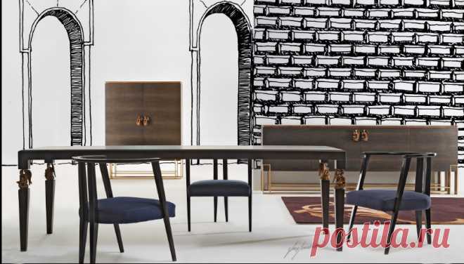 Итальянская мебель Camelgroup, Le sculture (Silvano home design)