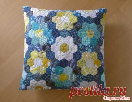 Пэчворк на бумажном шаблоне МК