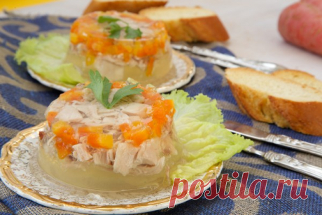 Рецепты на Новый год: Холодец из курицы - Рецепты. Кулинарные рецепты блюд с фото - рецепты салатов, первые и вторые блюда, рецепты выпечки, десерты и закуски - IVONA - bigmir)net - IVONA