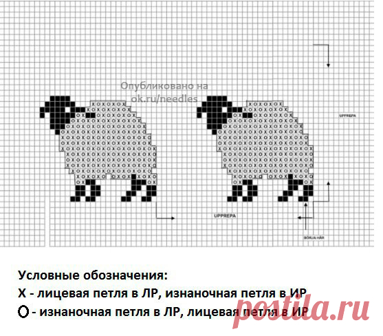 Невероятно милый желтый плед спицами с овечками