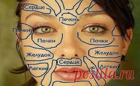 ЧТО ГОВОРИТ КИТАЙСКАЯ «КАРТА ЛИЦА» О ВАШЕМ ЗДОРОВЬЕ
Китайцы считают, что все части лица напрямую связаны с конкретными внутренними органами.
Кожа – самый большой по площади орган нашего организма. На нем могут проявляться многочисленные внутренние проблемы со здоровьем. Если точнее, проблемы с прыщами на коже могут свидетельствовать о наличии более глубоких проблем со здоровьем.
Китайцы считают, что каждая часть лица связана с определенным внутренним органом, поэтому наше лицо может четко ука