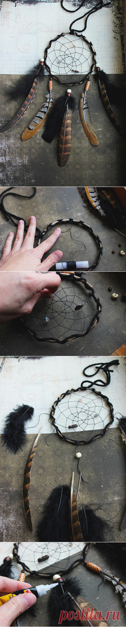 Ловец снов — Сделай сам, идеи для творчества - DIY Ideas