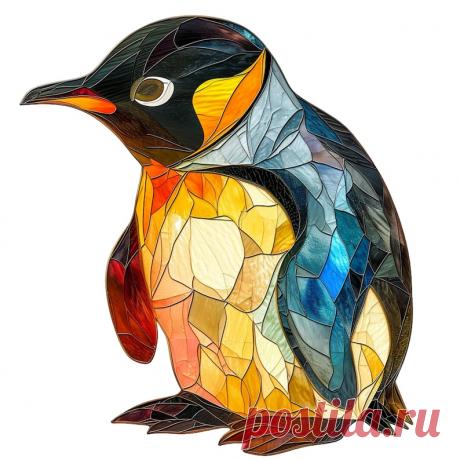 Calcomanía adhesiva para ventana con vidriera de pingüino, no requiere adhesivo, regalo reutilizable para ella y su hogar - Etsy Chile