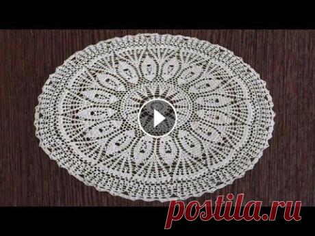 САЛФЕТКА КРЮЧКОМ ГОЛУБАЯ МЕЧТА - ПРОСТАЯ И СОВРЕМЕННАЯ. ЧАСТЬ 1 Видео мастер класс по вязанию простой круглой салфетки крючком под названием "Голубая мечта". Диаметр - 45 см Нитки - роза, ушло чуть больше...