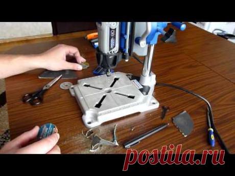 Dremel: Изготовление отрезных кругов.