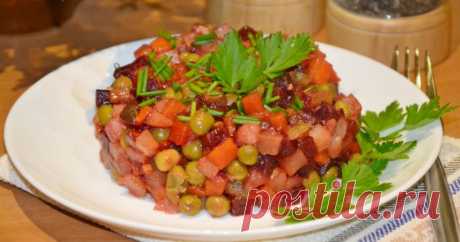 Винегрет в мультиварке Полезный  и  вкусный  диетический салат. С мультиваркой в разы проще!