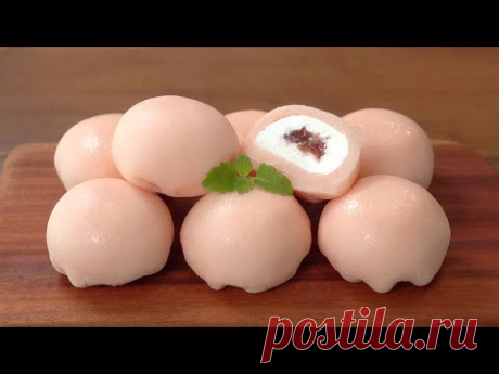 Рецепт рисового торта с клубнично-йогуртовым кремом :: Домашний рецепт моти