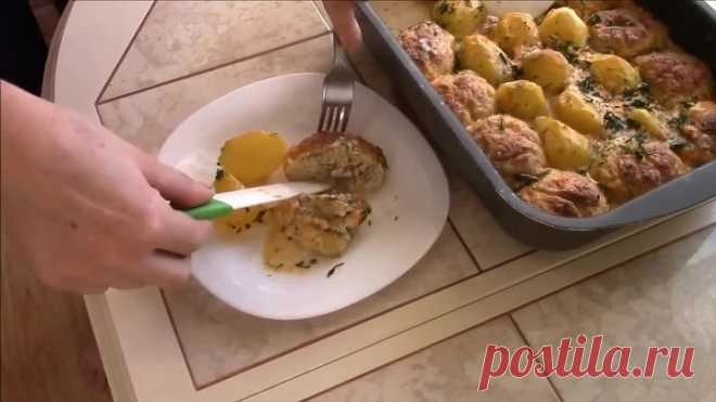 Отличный обед в духовке. Всё просто и вкусно.