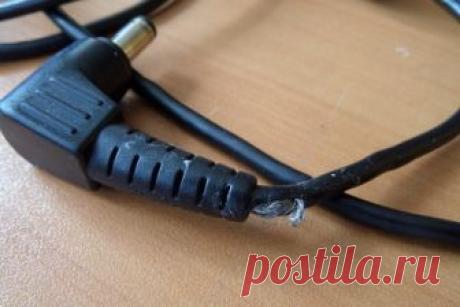 Переломился провод адаптера ноутбука, ремонт своими руками. Фотоотчёт | Блог Виталия Лебах | Яндекс Дзен