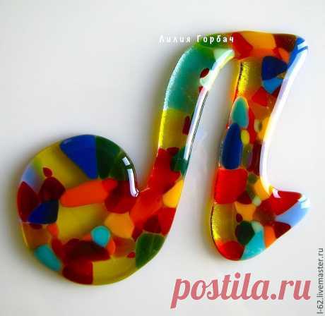 фьюзинг, буквы из стекла Счастье - Лилия Горбач,стекло,Фьюзинг,буквы