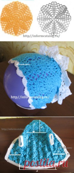 Мастер класс голубого костюмчика крючком | Ниточка