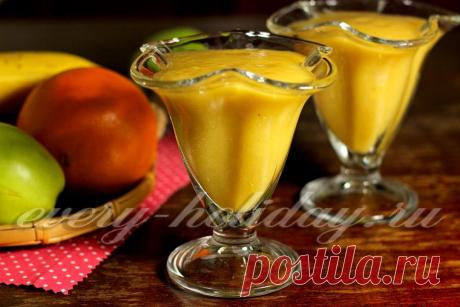 Смузи апельсиновый.