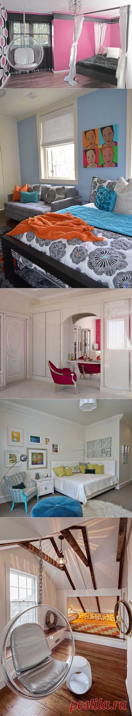 Дизайн подростковой комнаты для девочки | Любимый дом