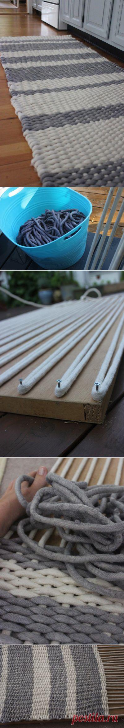 homemade rug loom | viva le jar