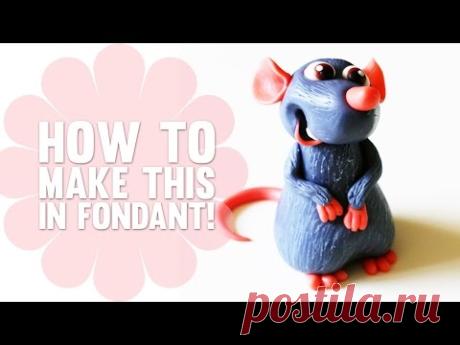 How to make Remy from Ratatouille - Cake Decorating Tutorial