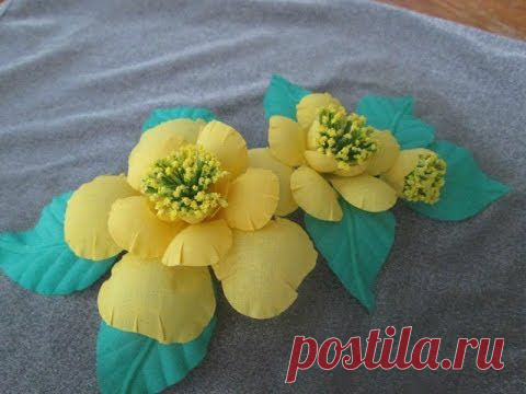 Цветок из ткани своими руками. Фантазия "Ирина". Мастер класс. / Прочие виды рукоделия / Цветы из ткани