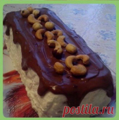 Торт Полосатый без выпечки - Простые рецепты Овкусе.ру
