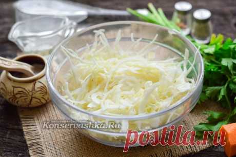 Маринованная капуста по-корейски быстрого приготовления