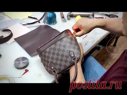 Корейский мастер кожи. Превратите старую сумку LOUIS VUITTON в новую роскошную сумку