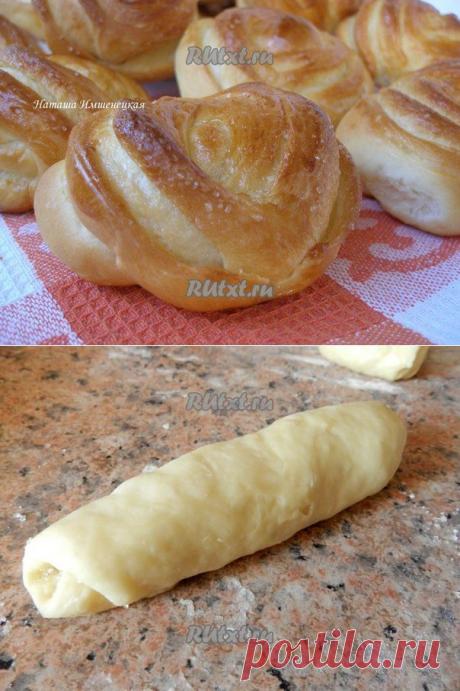 Плюшки с сахаром