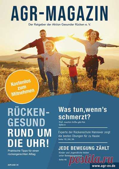 Zum Nachlesen - Aktion Gesunder Rücken (AGR) e.V.